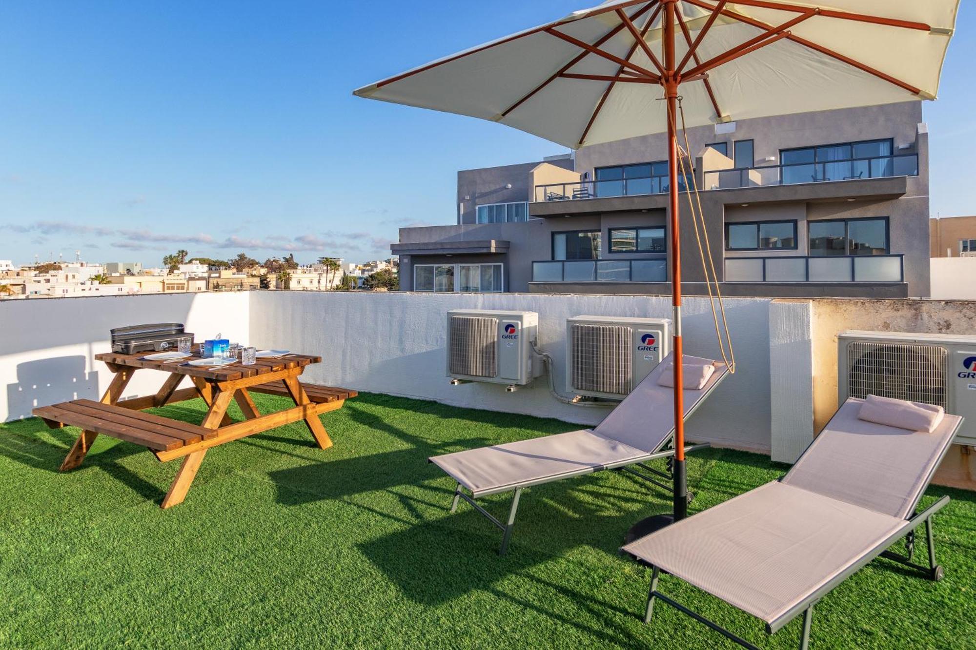 Modern 3 Bedroom Apartment Close To Paceville And Beach Is-Swieqi Eksteriør bilde